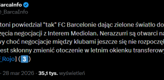 HIT! Ten czołowy obrońca powiedział ''TAK'' Barcelonie!
